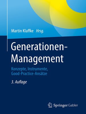 cover image of Generationen-Management